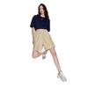 SS23 Hollow Letter Print Short Sleeve T-Shirt Unisex T-Shirts Navy-Blue LUT0051033RX00FA01742