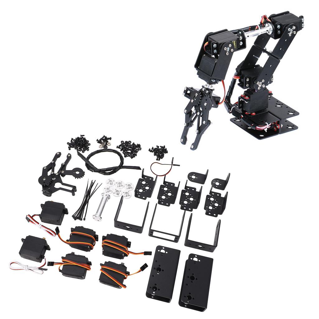Mechanical Arm Claw Kit Manipulator Industrial Robot Gripper Automatic Robot Parts 6DOF