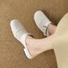 Fashion 2025 New Summer Slippers Cover Toe Fashion Hollow Out Sandals Women Shoes Zapatos De Mujer Ladies Shoes Mesh Mules Sliver Shoes