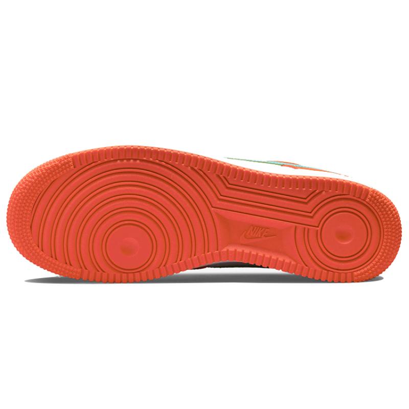 Nike Air Force 1 '07 LV8 'Athletic Club Rush Orange Washed Teal' Sneakers DH7568-800