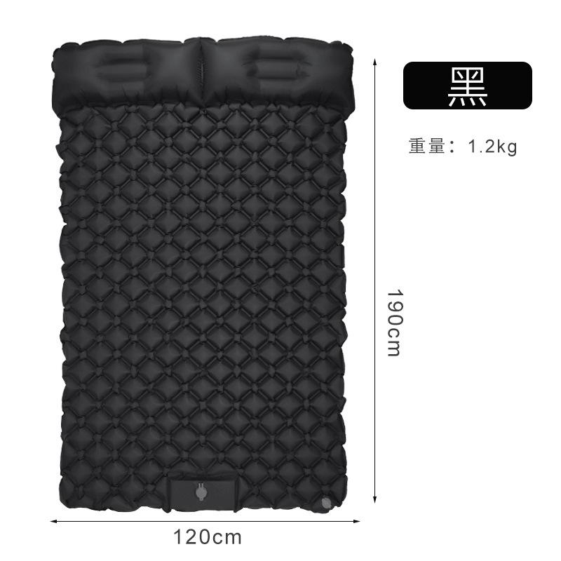 Self-inflating Mattress, Outdoor Camping Tent, Sleeping Pad, Foot-operated Portable Air Mattress, Single and Double Sleeping Pad