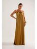 Elegant 2026 European and American Women's Open-Back Halter Beach Dress