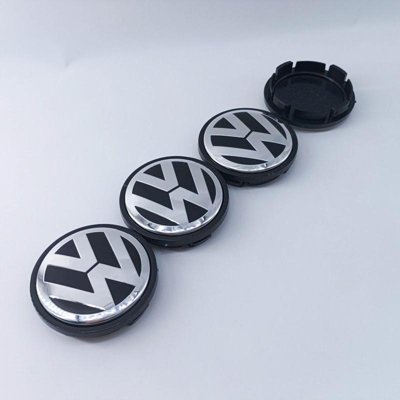 For VOLKSWAGEN VW 40Pcs for Volkswagen 56mm 65mm 70mm wheel cover Golf 4 5 6 7 Polo Wheel Center Hub CapsPassat B5 B6 B7 Touran