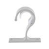 Curtain Rod Bracket Hooks Brackets Ceiling Holders Double Rods Window Holder Wall Shower Alloy Hanger Walls Hook Mount Aluminum