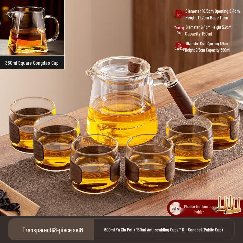 Youluo Automatic Water Glass Kung Fu Tea Set