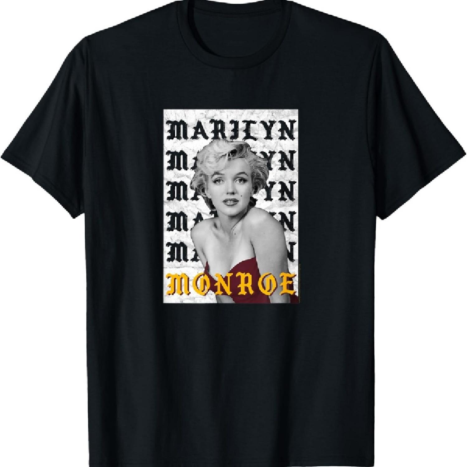 

Marilyn Monroe - Monroe Old English T-Shirt XXXXXL чорний