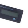 Dc 12V-72V Car Battery Gauge Lithium Battery Capacity Meter Tester Front On/Off Button Battery Capacity Meter Indicator