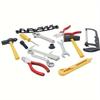 14pcs/set Mini Plastic Engineer Construction Repair Tool Kit Simulation Repair Drill Screwdriver Wrench Screw Hammer ZSY