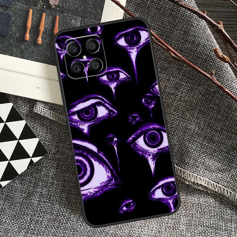 Purple Aesthetic Case For Honor Magic 5 6 Pro 50 70 90 Lite X6 X7 X8 X9 X6a X7a X8a X9a X8b X9b Cover Funda