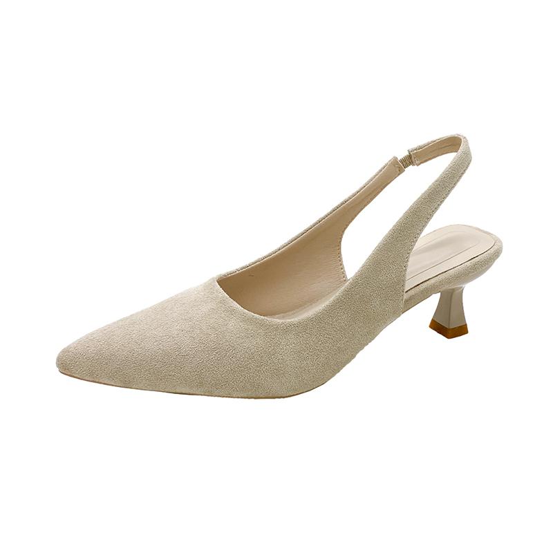 Fashion 2025 Fashion Slingbacks Women's High Heels Pointed Toe Thin Heels Slip On Pumps for Classics Shallow Daily Dress Sandals Zapatos
