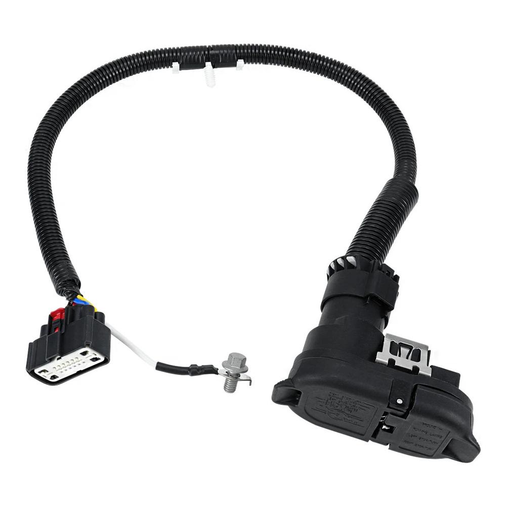 1 Set Rear Bumper Trailer Tow Harness Kit 9L3Z-15A416-A For Ford F-150 2009-2014