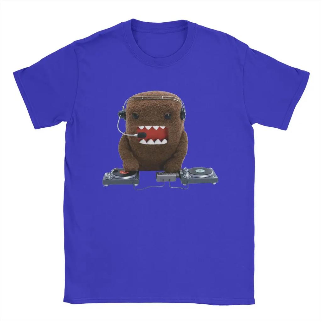 Men's T-Shirts DJ Domo Kun Doll Amazing 100% Cotton Tee Shirt Short Sleeve T Shirt Crewneck Clothes Unique