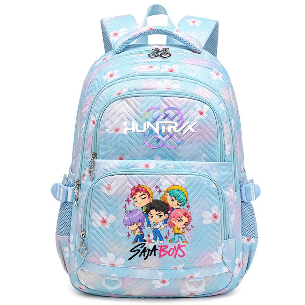 Anime Cute K-Pop Printed Backpack Student Teenager Bookbag for Boy Girl Schoolbag Kid Gift Women Large Capacity Travel Bag Mochila Escolar Rucksack