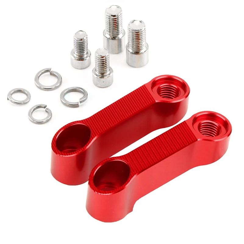 

2 шт. Мотоциклетные аксессуары Алюминиевые проставки для зеркал Кронштейн-удлинитель Зеркало заднего вида Удлинитель Для Honda Monkey Z125 Z120 z 125