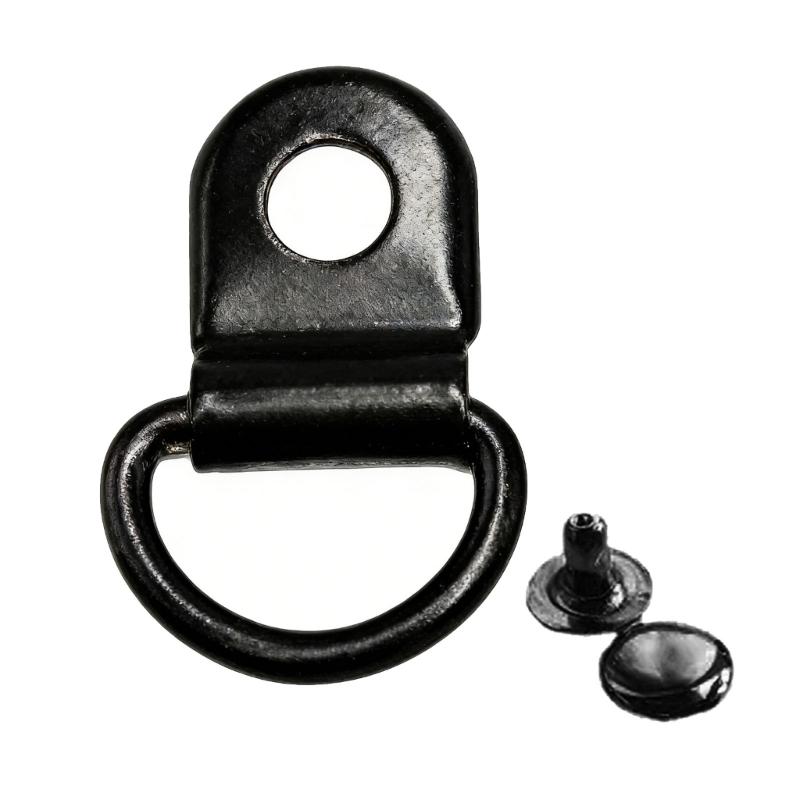 Multipurpose D Rings Eyelet Rivet Clasps Rustproof Metal Carabiner Easy Disassemble D Rings Mountaineering Buckle