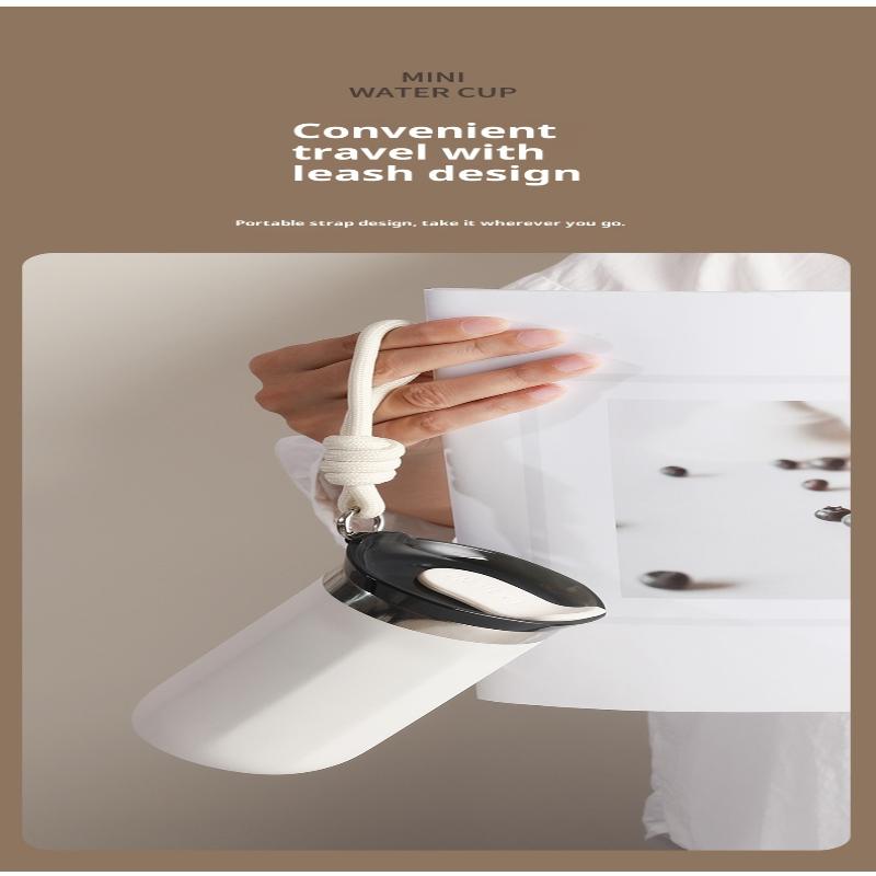 350/500Ml Stainless Steel Coffee Mug Insulated Water Cup Portable Double Wall Vacuum Flask Leak-Proof With Lid Travel Coffee Cup