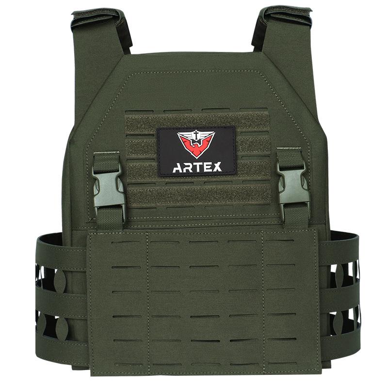 Breathable Wear-Resistant Tactical Training Vest with Quick Release One Size