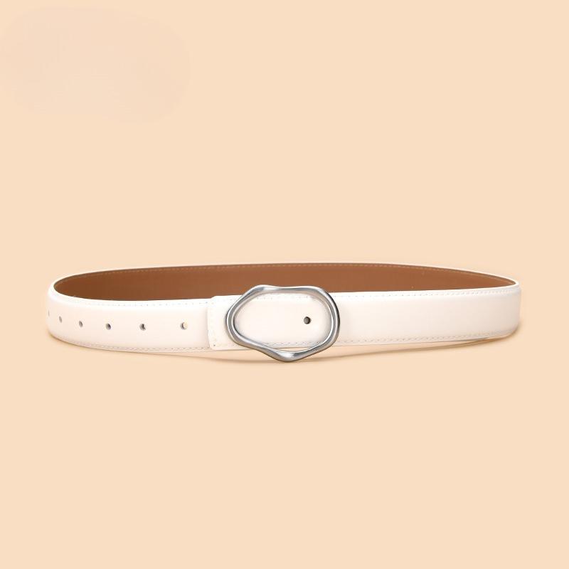 Women's Genuine Leather Belt Women's Belt Decoration Versatile Jeans Casual Pants Women's Business Belt