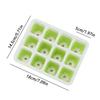 Seedling Starter Trays Seed Starter Kit 12-Cells Silicone Reusable Germination Tray for Garden Greenhouse Backyard Planting