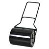 Waterproof Black Metal Garden Roller. Reservoir Up To 60 Liters (Water or Sand). 57x40x123cm