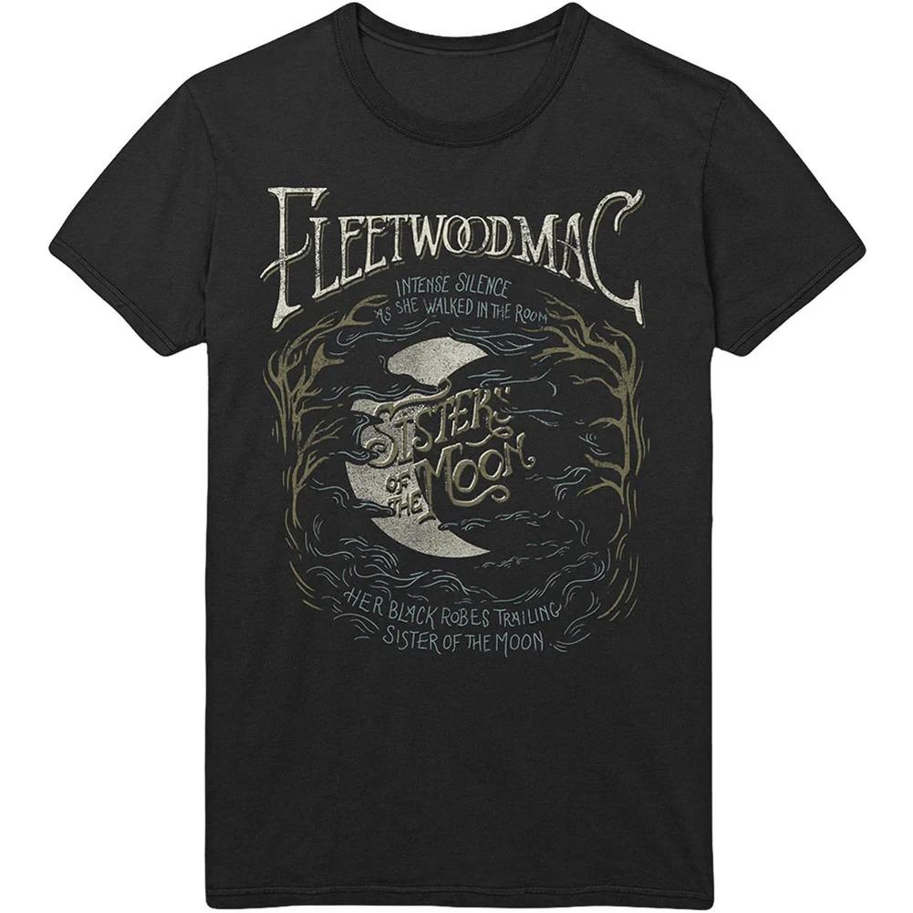 Rock Band Fleetwood Mac Cotton Album Cover Graphic Tshirt Men Women Shirts 2026 New Summer Spring Hiphop Y2k Fashion Shirt