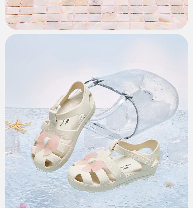 Davidella girls' sandals, summer baby slippers, beach shoes, children's Roman shoes, princess shoes
