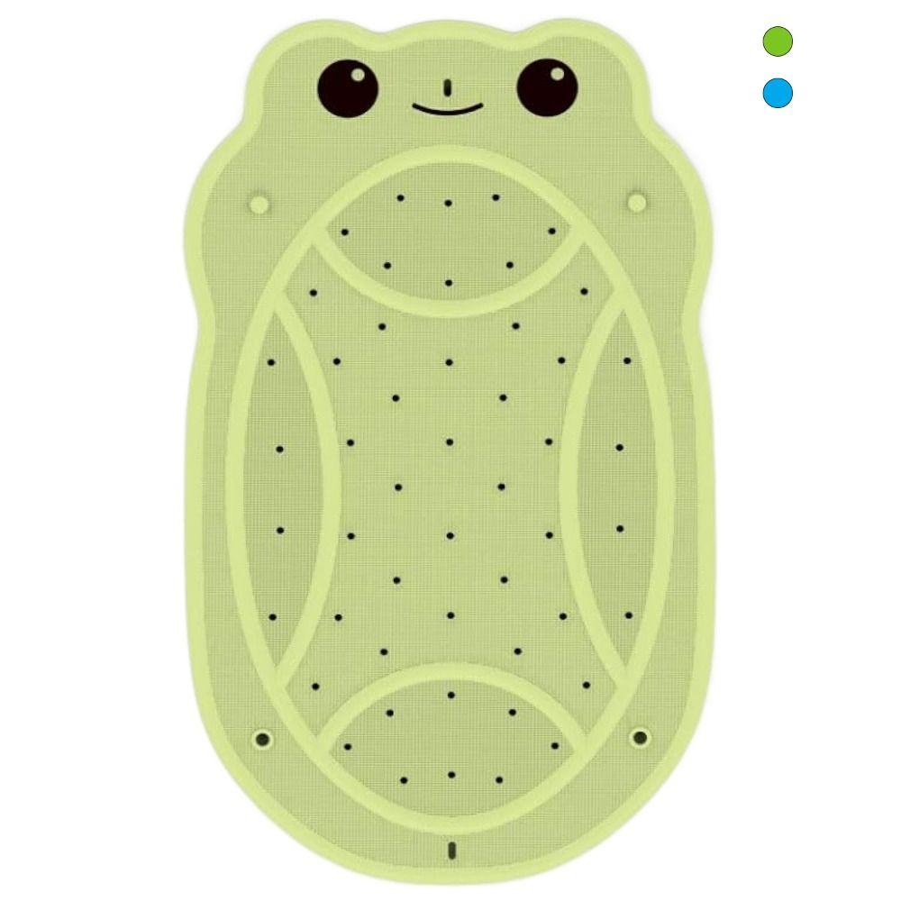 

Strong Suction Cups Bath Mat for Tub Non Slip Easy To Clean Washable Shower Mat Bathroom Use синій