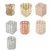 Rhinestone Pen Holder for Desk Elegant Clear Desktop Organizer for Pens Makeup Brushes Kitchen Utensils Modern Office Accessories