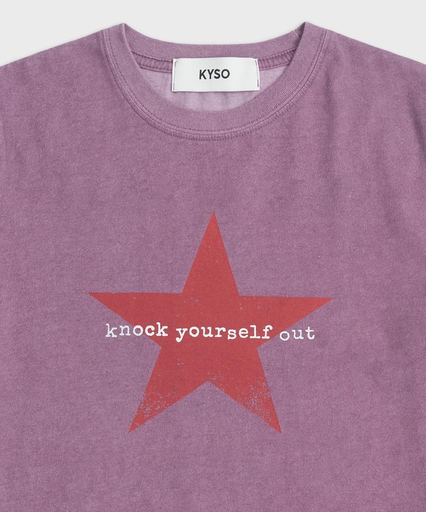 Kaiso (W) Star T-Shirt Dusty Purple