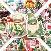 54 Sheets Christmas Cartoon Stickers for Decorating Skateboards, Notebooks, Tablets, and Christmas Trees