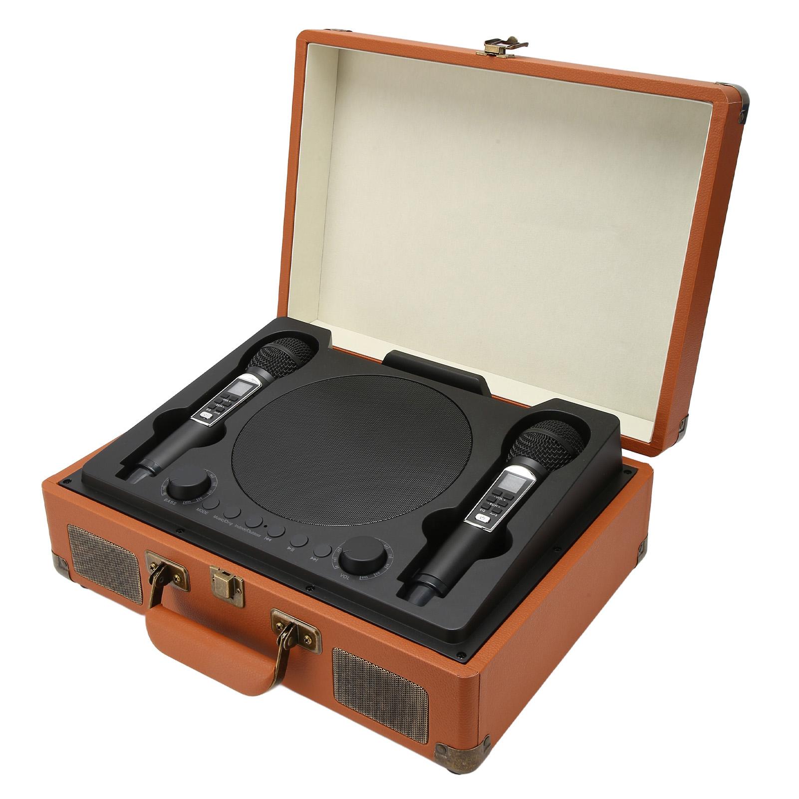 

Караоке-машина, полнодиапазонная стереосистема, беспроводная Bluetooth 5.0, портативная акустическая система с двумя динамиками