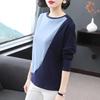 Tops for Women Winter Oversized Loose Stretch Long Sleeve Shirt Blouse Pullover Tops