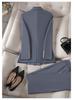 Women's Professional Suit Set: Elegant Spring/Autumn Attire for College Interviews & Hotel Manager Uniform.