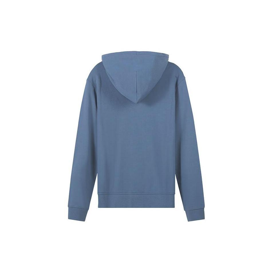 HUGO BOSS Sweatshirts Men's Gray Blue Hooded Moderate Regular 50472236-438
