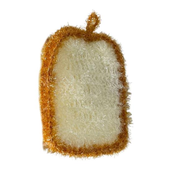 

Бытовая кухонная тряпка в форме тоста, сжатая целлюлозная губка для мытья посуды, кухонные принадлежности для уборки 1pc