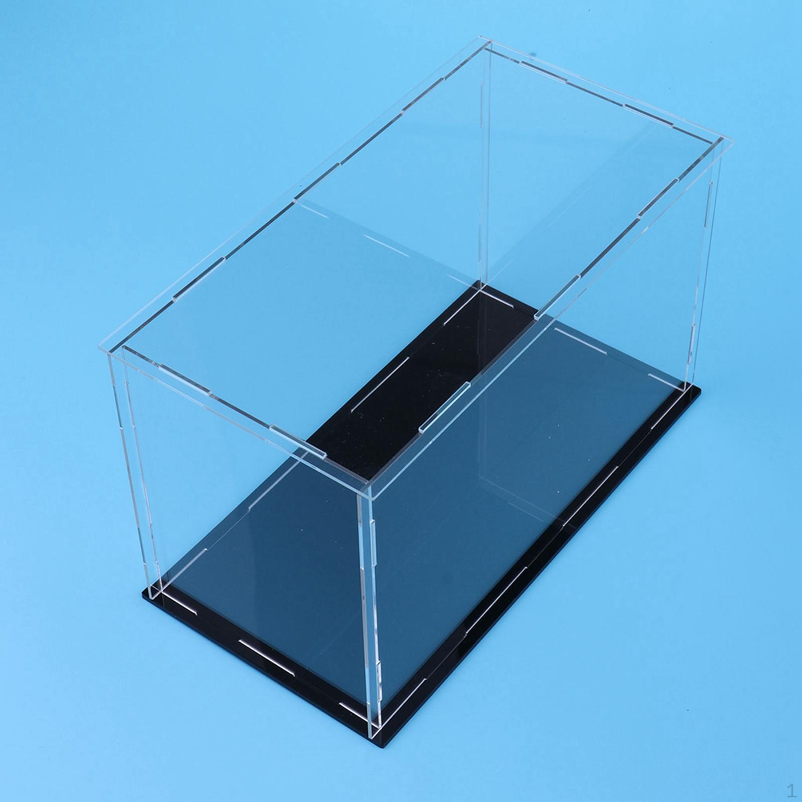 

Case Cabinet Organizer Countertop Box- Showcase Stand Model Toy Collectibles Doll Display 18x8x8cm