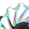 Mountain Bicycle Ceramics Rear Derailleur Pulley Transmission Bearings Bike Cycling Accessorycolorful 13T