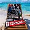 Kw Heavy Trucks Beach Towel Quickdry Soft Microfiber Comfortable Lightweight Portable For Swimmingbeachcamping Travel Beach Accessoriesgym