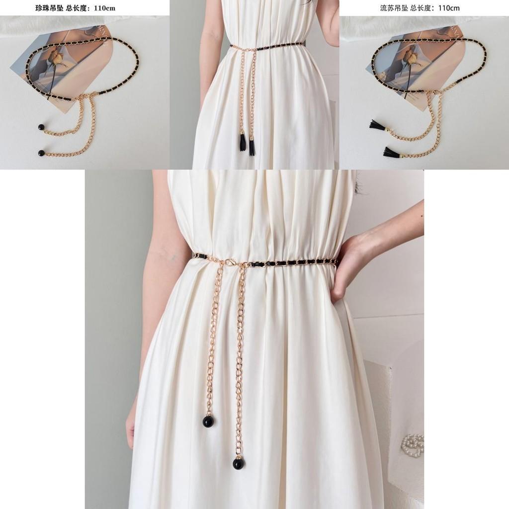 And Decorative Versatile Tassel Waist Belt For Womens Summer 2024 Wardrobe