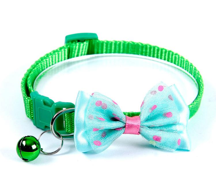 

Pet Patch Paw Print Collar with Bell - Hot-Selling Pet Collar for Dogs & Cats 1.0 cm