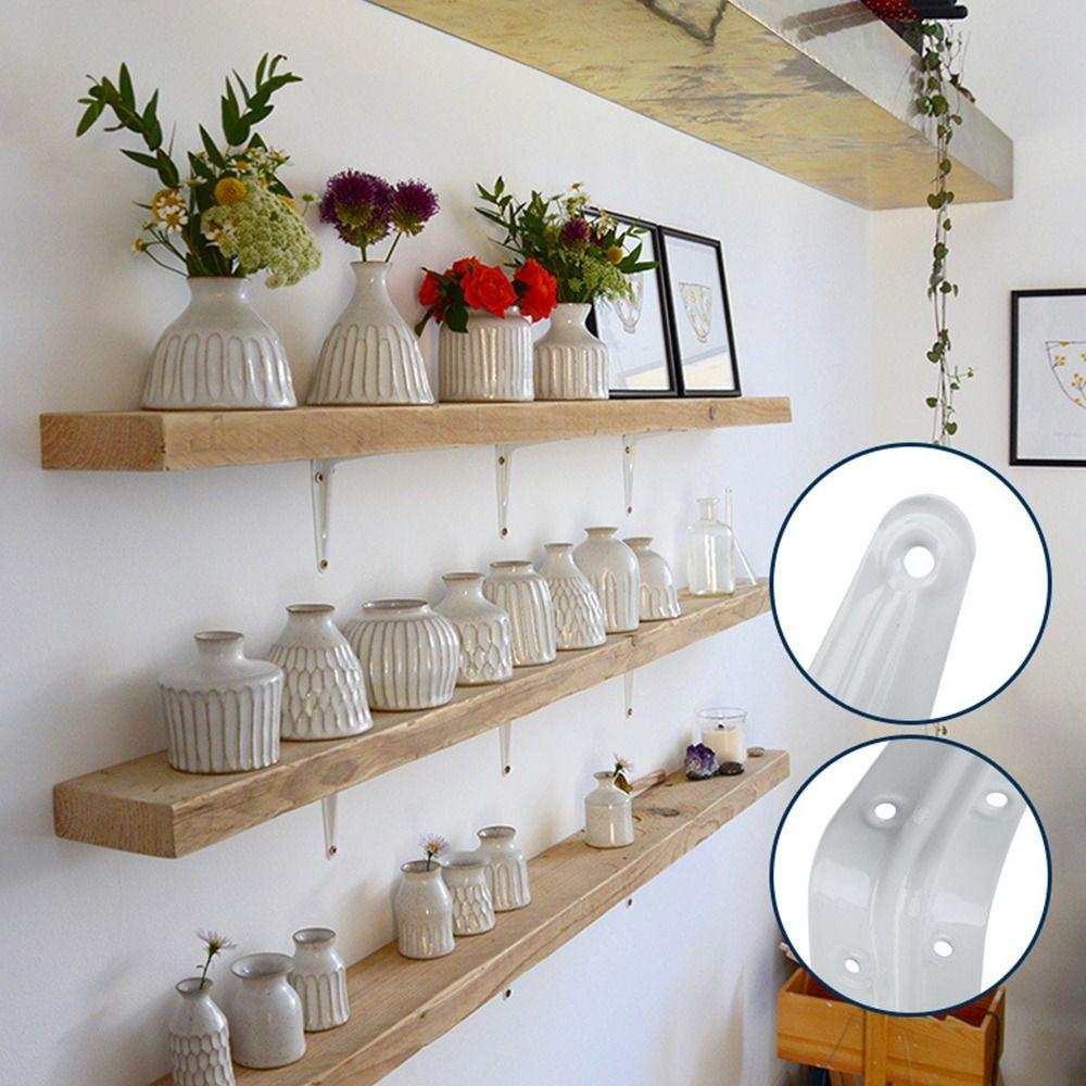 1Pcs L-shaped Triangular Bracket Support Wall Mount Hanging Shelf Corner Brace Mounting Bracket