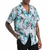 Havajská košile pro muže, pánské vintage košile na bowling s krátkým rukávem letní plážová košile
