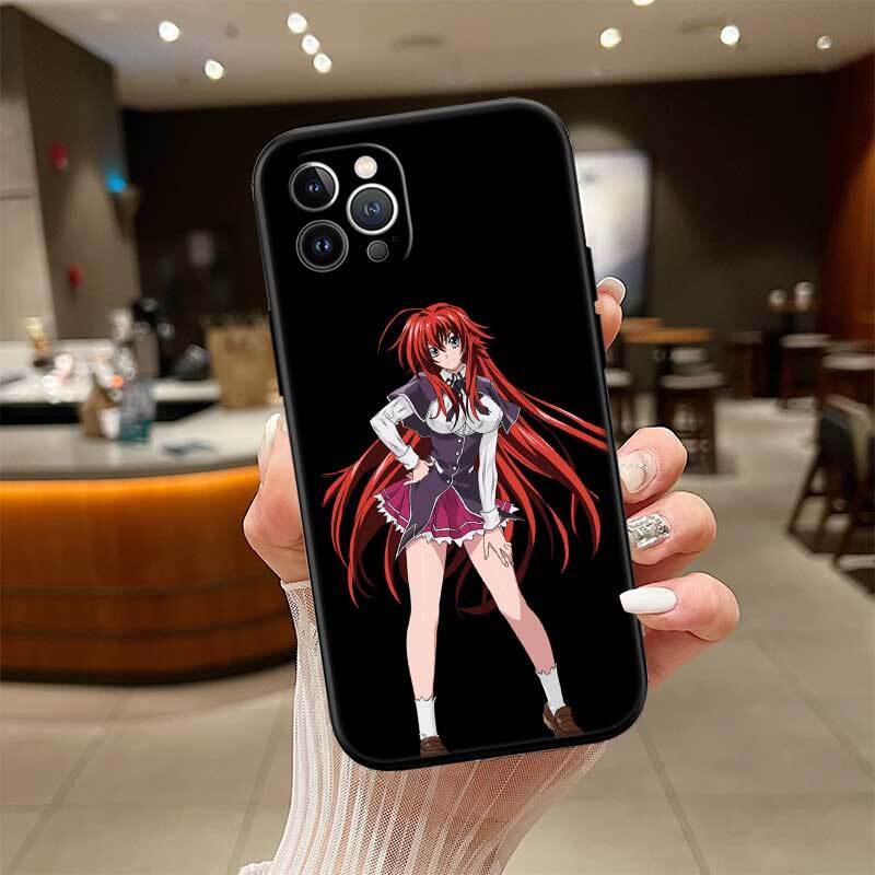 Rias Gremory Phone Case for Samsung S20 S21 S21S S22 S23 S24 FE Ultra Plus Lite F06 F16 M06 M16 M56 A07 A17 A36 A37 A55 A57