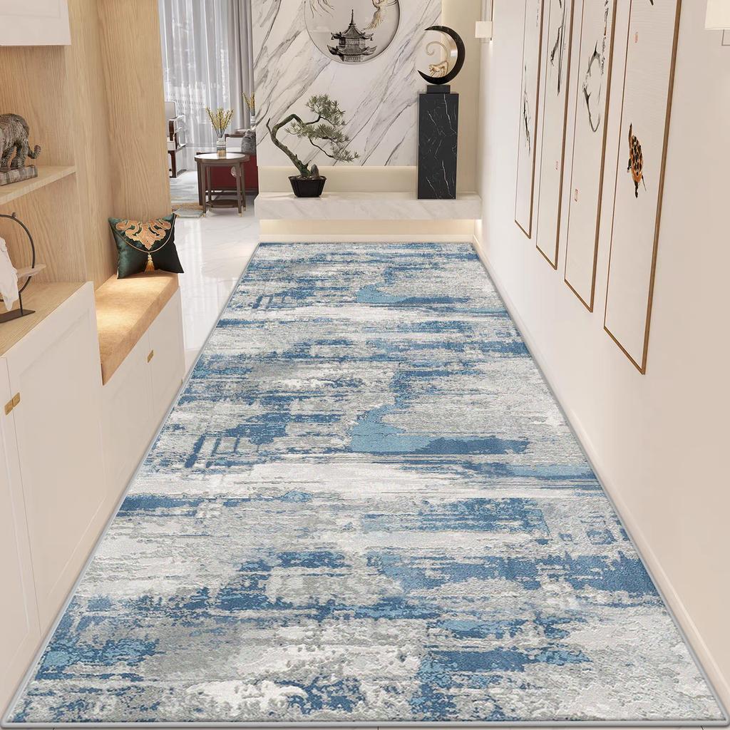 Modern Abstract Home Doorway Corridor Rugs Decoration Living Room Bedroom Long Runner Carpets Customizable Non-slip Long Mats