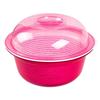 Large Kitchen Double-Layer Drain Basket with Lid for Fruit & Vegetable Washing and Storage