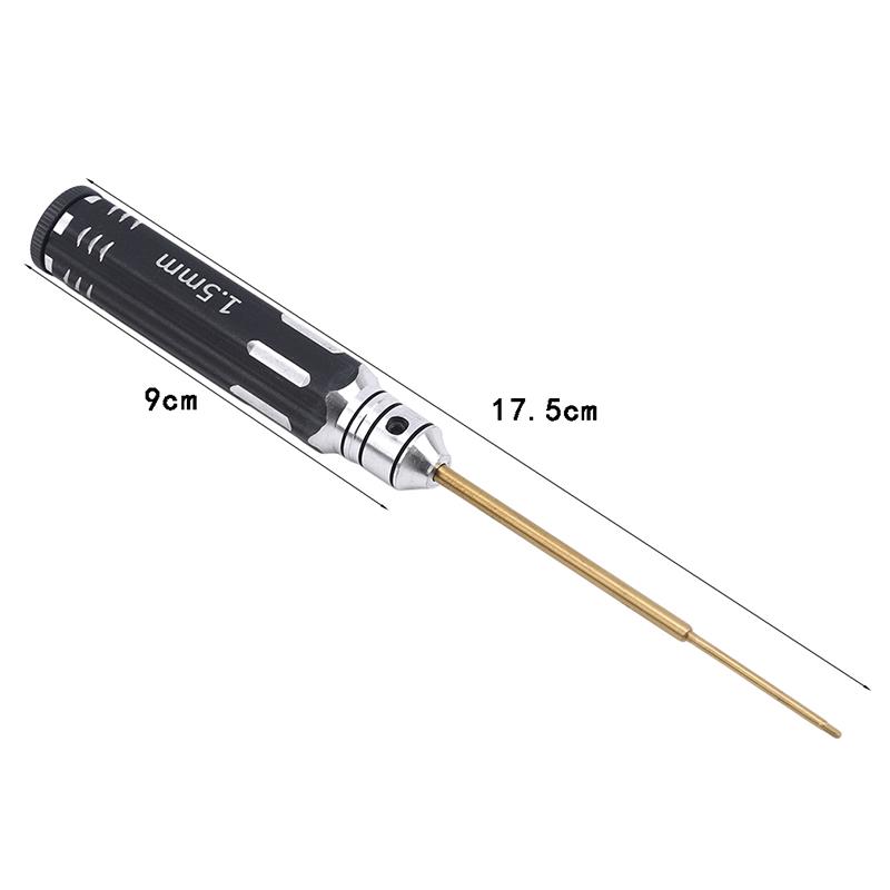 Hex Screwdriver Set Four-in-one Titanium-plated Alloy Hexagon Socket Screwdriver Bit