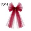 Romantic Bows for Easter Decorations Tulle Bow Christmas Tree Decoration, Pre-tied Gauze Mesh Versatile Fabric Festive Occasions Xmas Tree,
