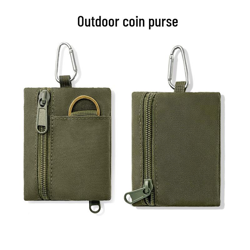 Tactical Coin Purse: Men's & Women's Oxford Cloth Outdoor Sports Wallet