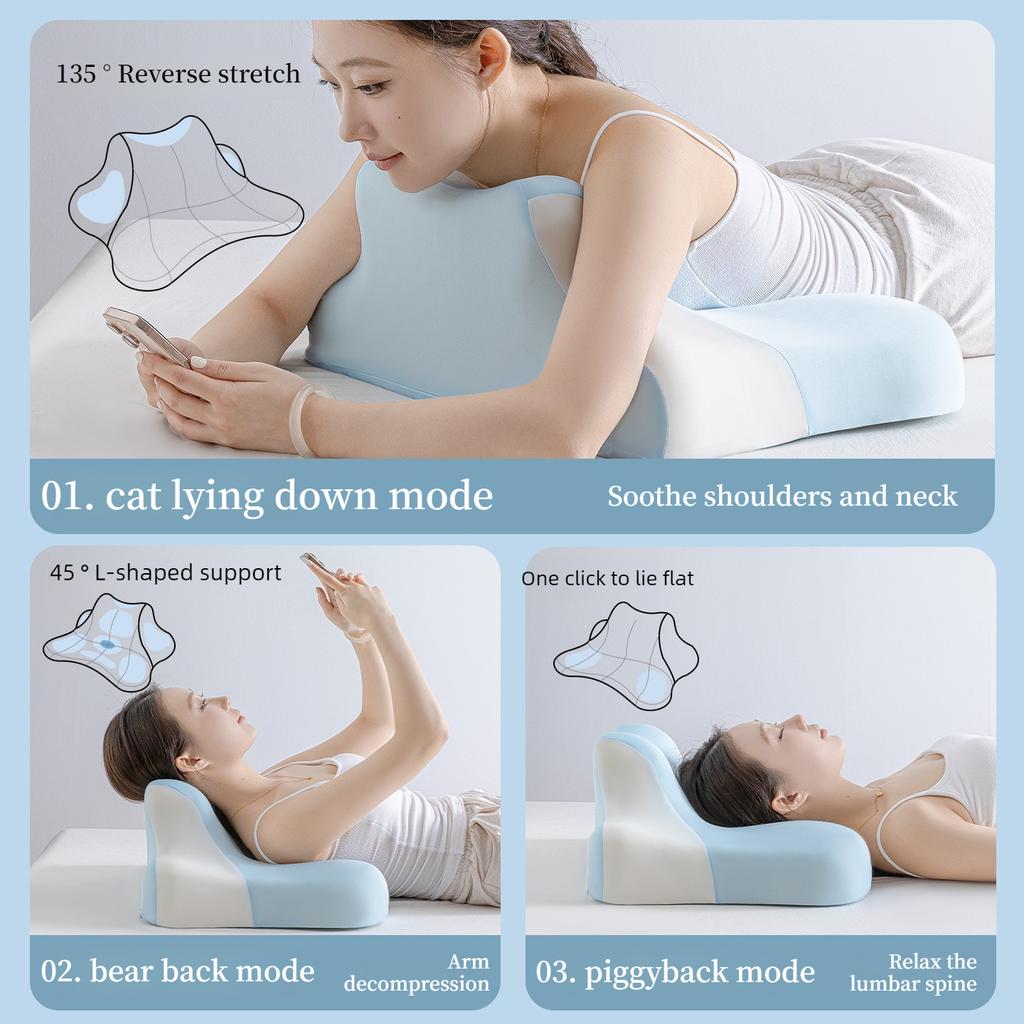 Deep Sleep Memory Cotton Sleeping Pillow Cervical Spine Cervical Sleeping Pillow Comfortable Ergonomic Body Positioner
