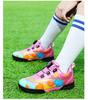 Kid's Football Shoes Professional Teenager's Durable Indoor Comfortable Training Shoes Adults Non Slip Soccer Field Cleats